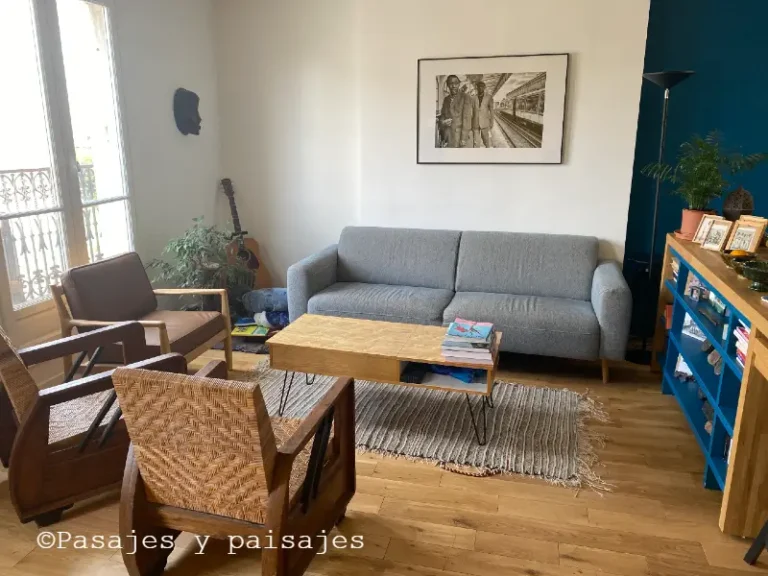 Salón del apartamento en París